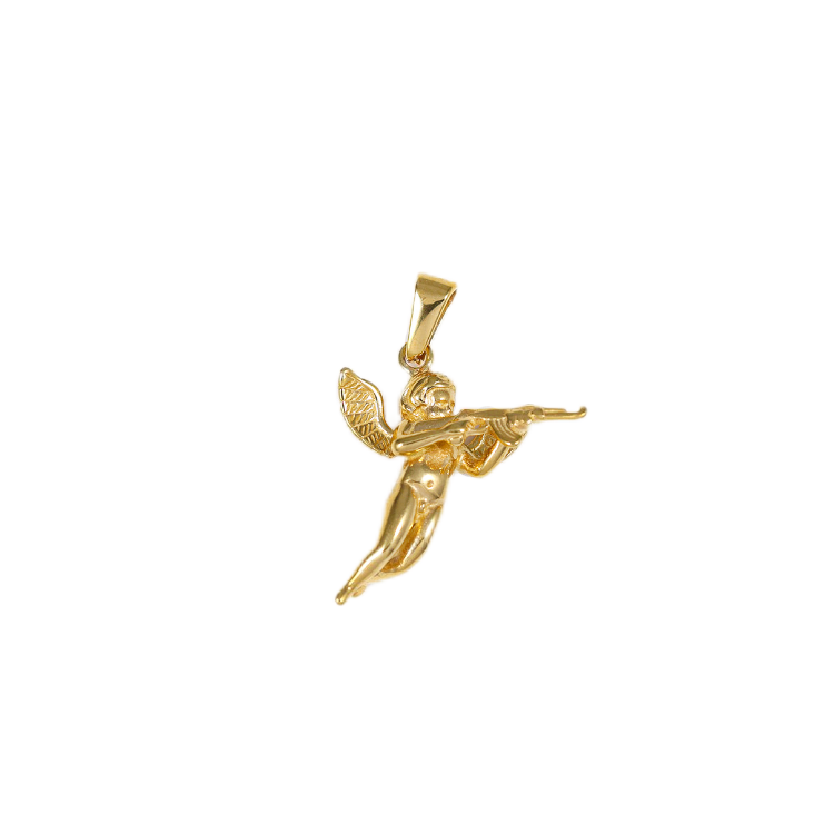 Angel With Gun Pendant Angel With Gun Pendant