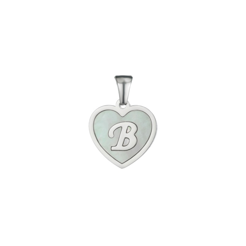heart letter pendant heart letter pendant