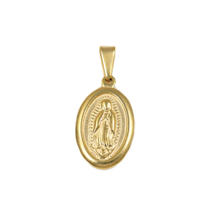 Virgin Mary Oval Pendant Virgin Mary Oval Pendant
