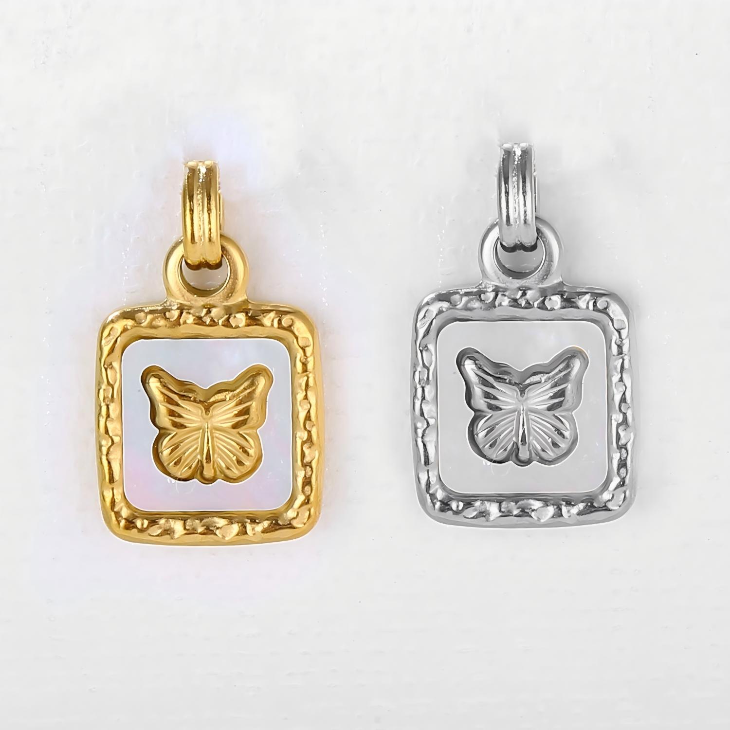 Butterfly Stainless Steel Pendant Butterfly Stainless Steel Pendant