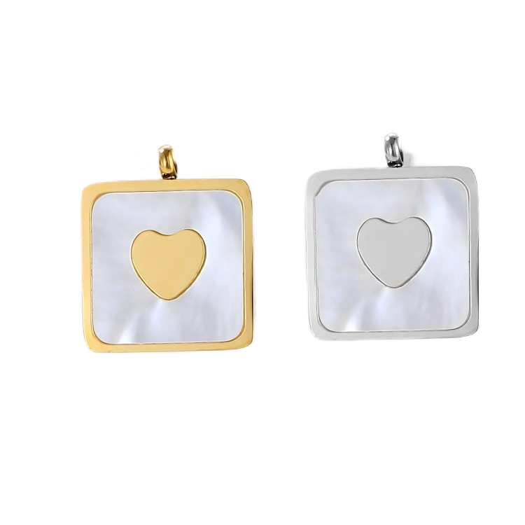 Heart Square Pendant Heart Square Pendant