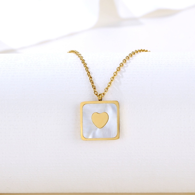 Square Stainless Steel Necklace Square Stainless Steel Necklace