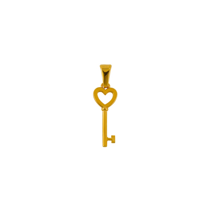 Love Heart Key Pendant Love Heart Key Pendant