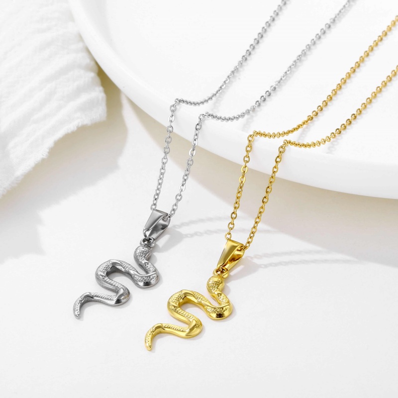 Snake Pendant Necklace Snake Pendant Necklace