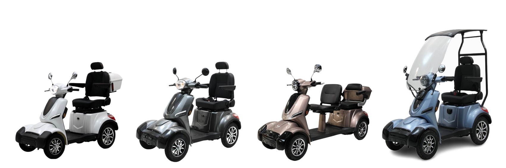 4-wheel electric scooters for adults all terrain mobility scooter for adults
