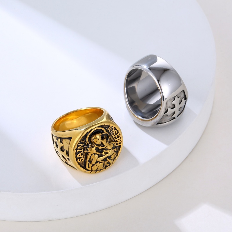 St. Joseph religious ring St. Joseph religious ring