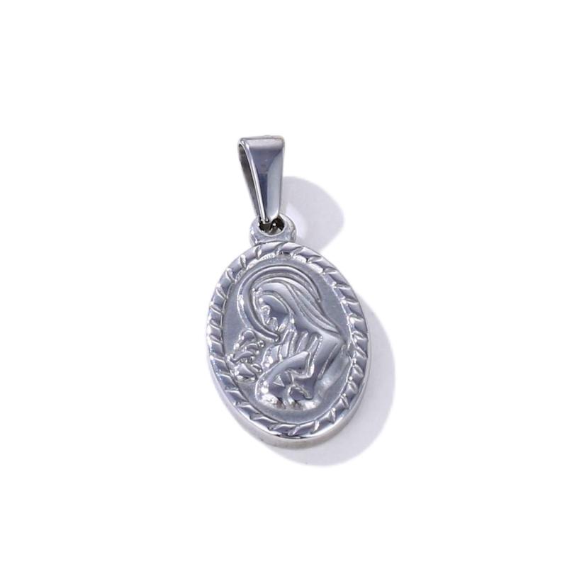 Stainless Steel Virgin Mary Pendant Stainless Steel Virgin Mary Pendant