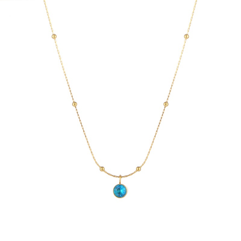 blue gemstone necklace blue gemstone necklace