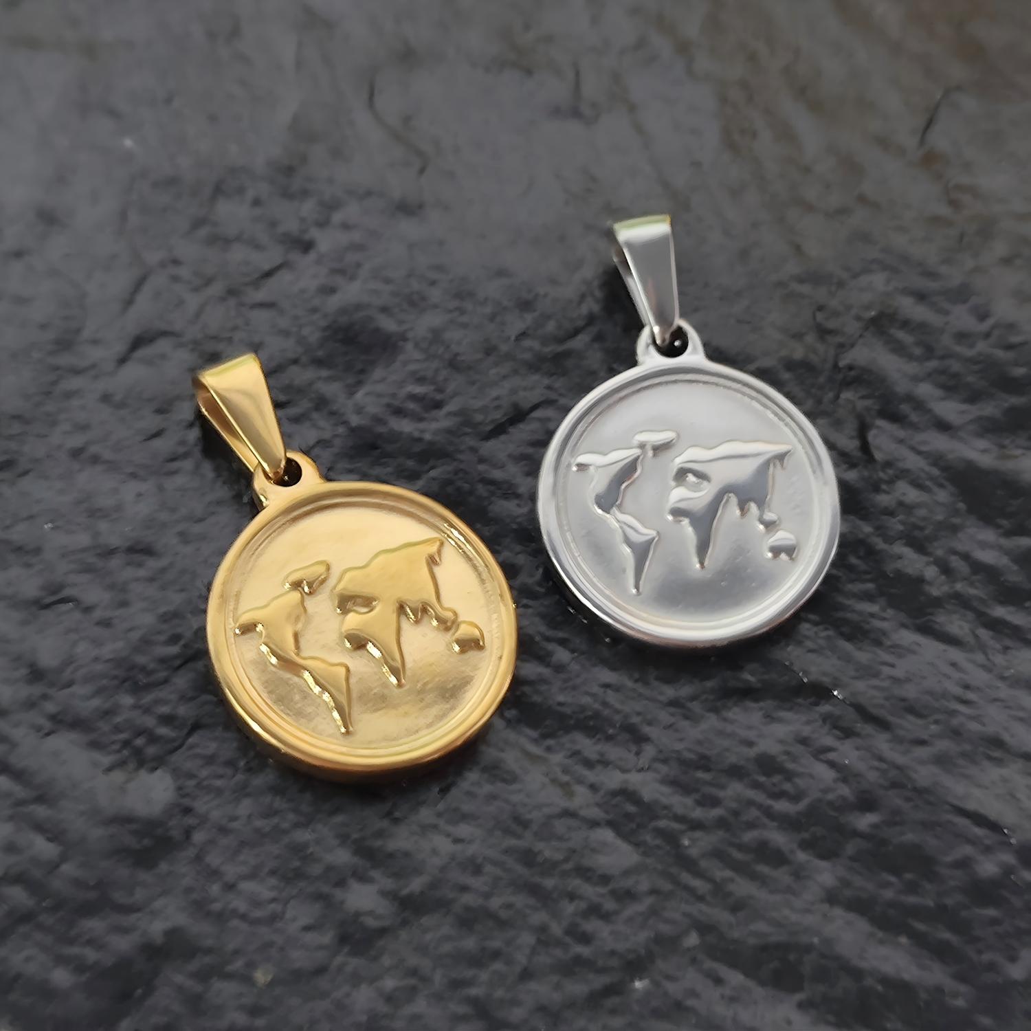 World Map Pendant World Map Pendant