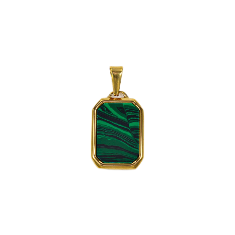 Double Color Frame Stainless Steel Pendant Double Color Frame Stainless Steel Pendant