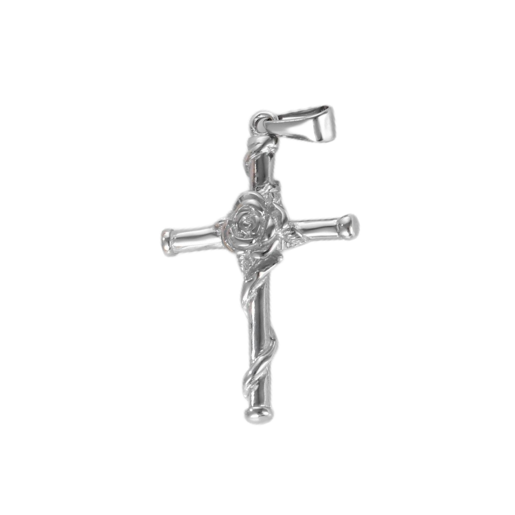 Rose Cross Pendant Rose Cross Pendant