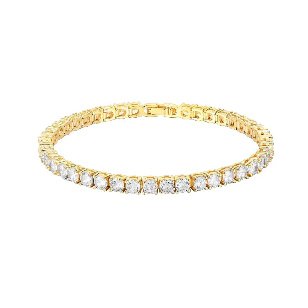Gemstone encrusted stainless steel bracelet Gemstone encrusted stainless steel bracelet
