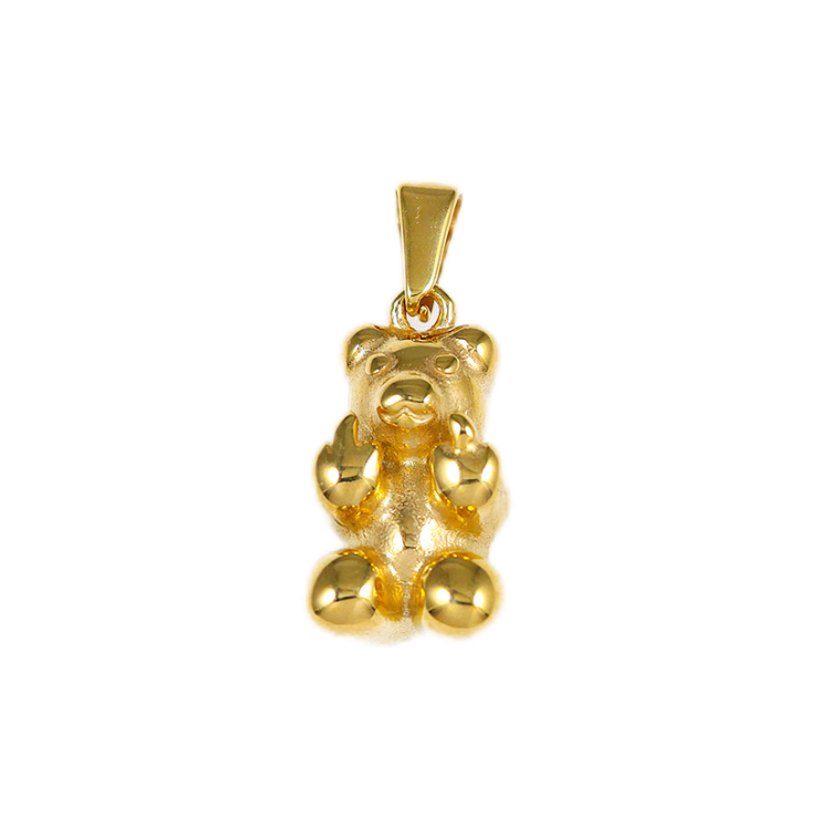 Gold Plated Bear Pendant Gold Plated Bear Pendant