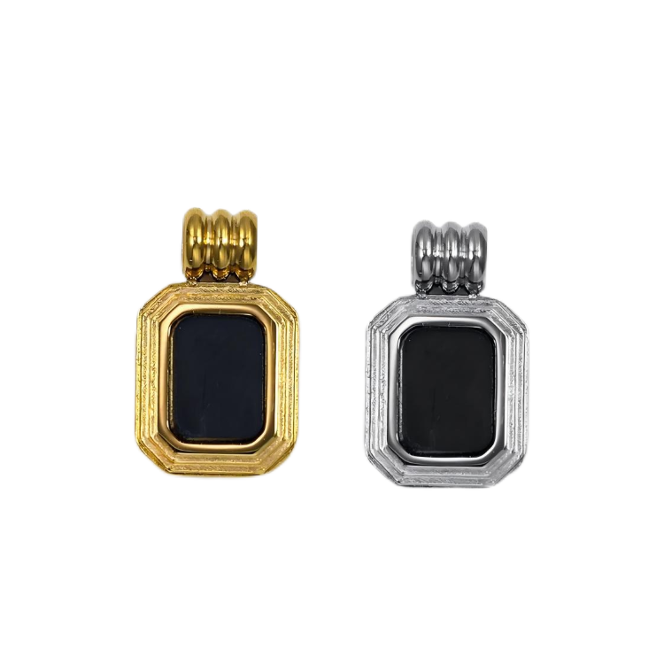 Black Stone Pendant Black Stone Pendant