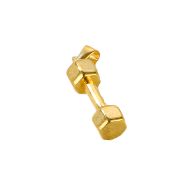 Dumbbell Stainless Steel Pendant Dumbbell Stainless Steel Pendant