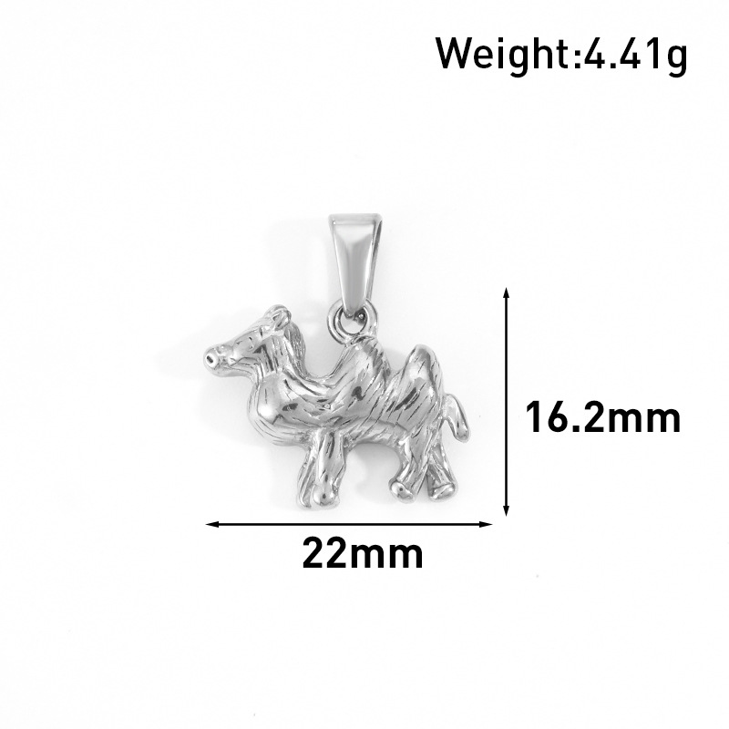 Sliver Animal Pendant Necklace