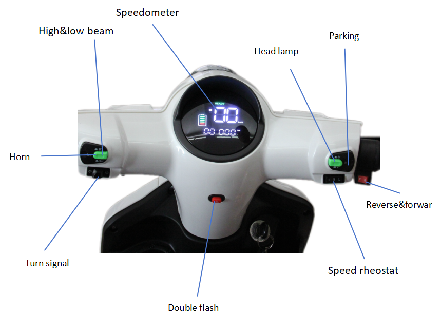 electric scooter for elderly electric 3 wheel scooter for adults