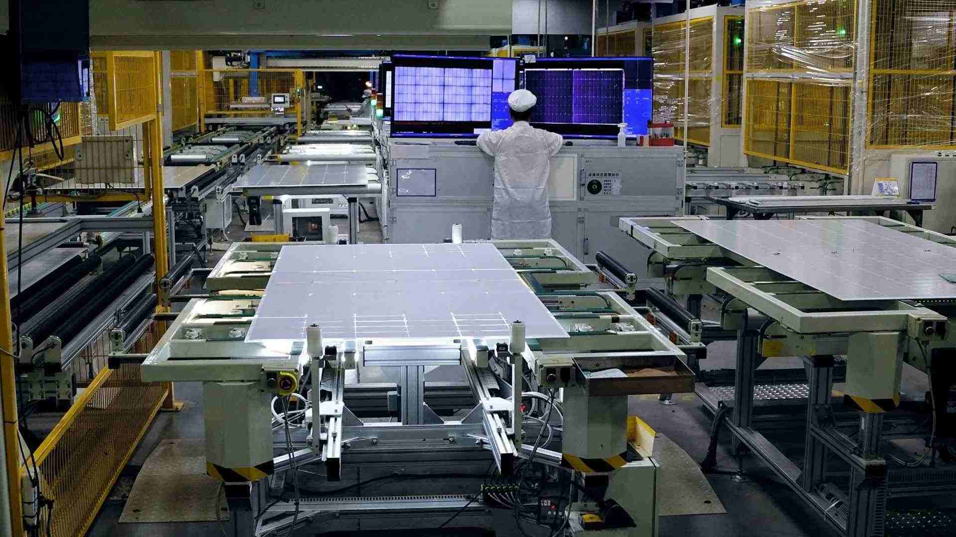 solar panel EL test