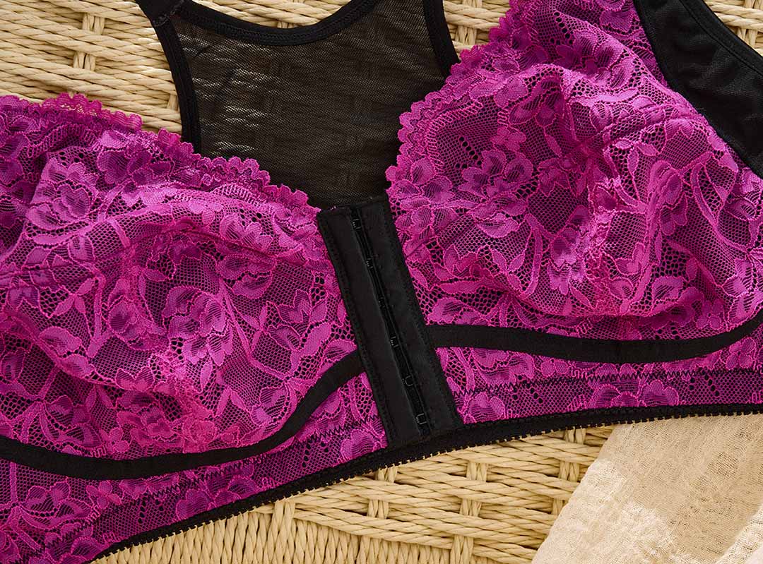 Non-Padded Lightweight Comfort Lace Bra Non-Padded Lightweight Comfort Lace Bra