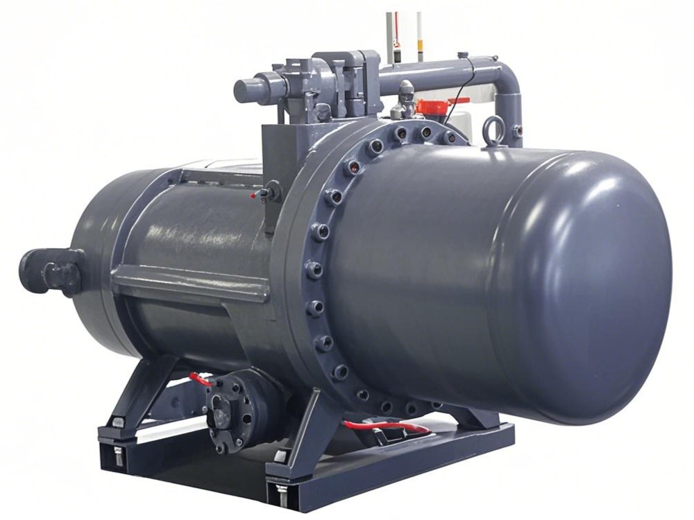 Branded Twin-Screw Compressor Exterior Branded Twin-Screw Compressor Exterior