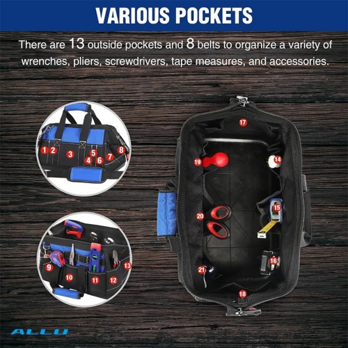 Custom One Shoulder Work Tool Storage Bag Custom One Shoulder Work Tool Storage Bag
