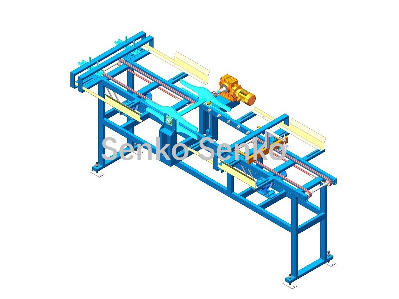 Board Pushing and Turning Machine