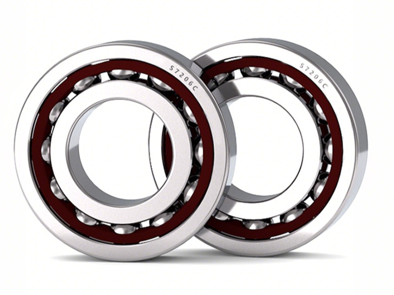 S7206C Series Angular Contact Ball Bearing Single Row For Machine Tool Spindles
