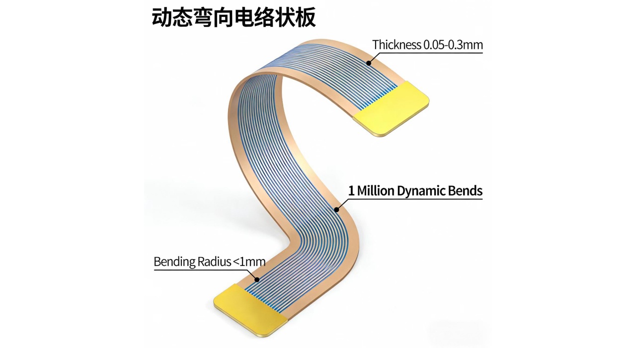 Custom flexible circuit board application in wearable medical device sensors