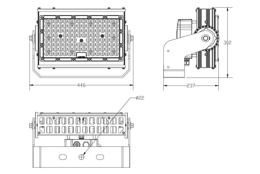 High Power LED Floodlight Sports Lighting High Power LED Floodlight Sports Lighting