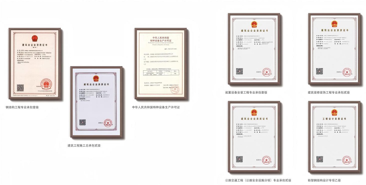 Honor and certifications