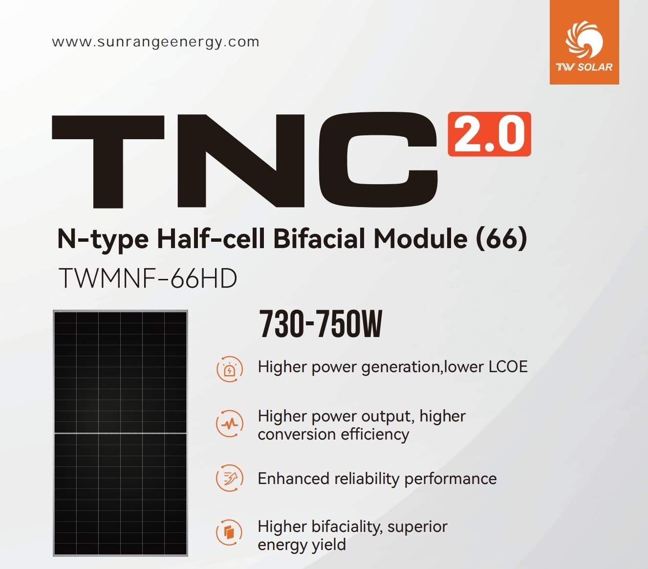 Tongwei 750W Solar Panel Tongwei 750W Solar Panel