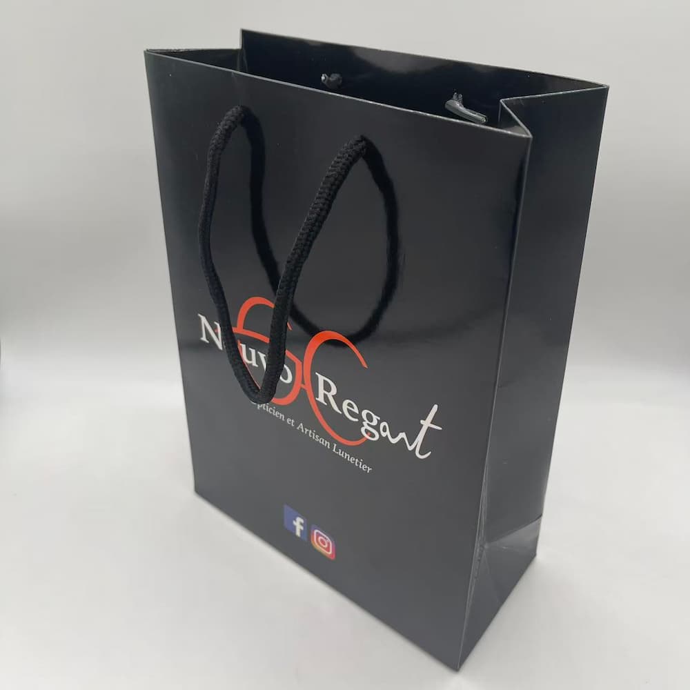 Glossy Printed Packaging Bags with Logo