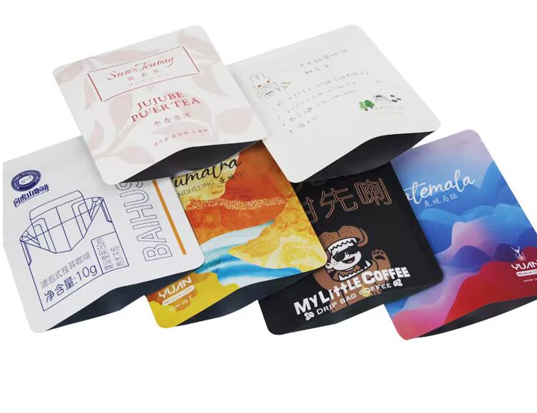 Custom Printed Aluminum Foil 3 Side Seal Pouch Custom Printed Aluminum Foil 3 Side Seal Pouch