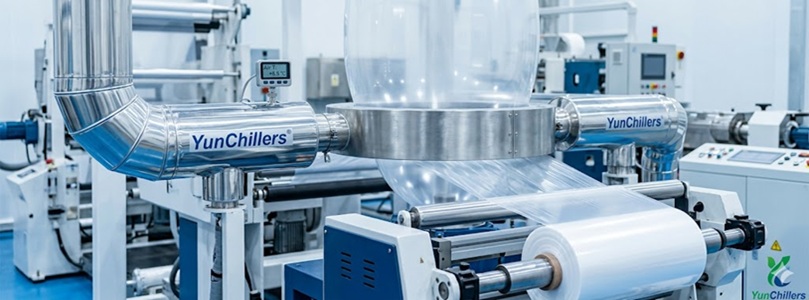 Industrial Air Cooler for Plastics Extrusion Line