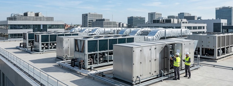 Water Cooled Scroll Chiller for Commercial Air Conditioning