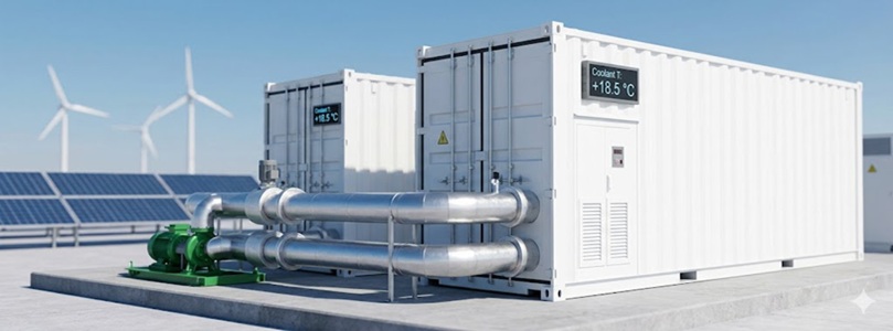 High-Precision Liquid Cooling for Energy Storage Systems