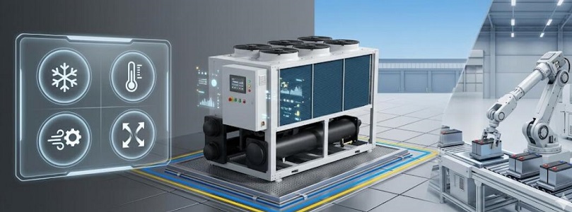Air Cooled Chiller for Battery Production